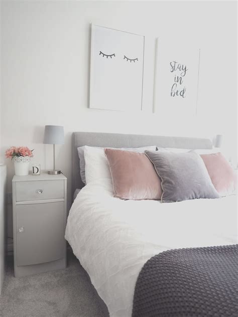 46 Pink Grey Awesome Bedroom Decorating Ideas Home Decor Ideas