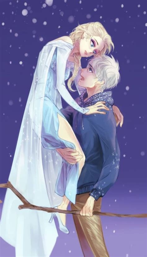 Jack Frost And Queen Elsa Elsa And Jack Frost Photo 37362509 Fanpop