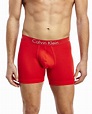 Calvin Klein Two-Pack Body Slim Fit Boxer Briefs in Red for Men - Lyst