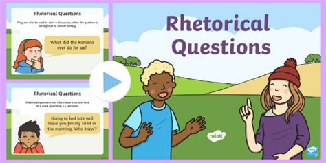 Rhetorical Question Effect Definition And Examples Wiki