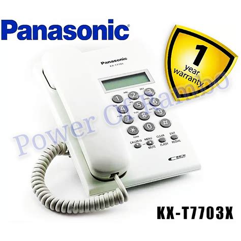 Panasonic Kx T7703x Display Phone7703 Single Line Phonepanasonic