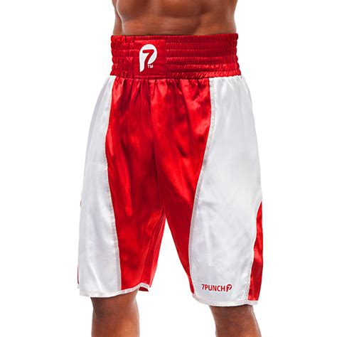 Sale 7punch Highpro Boxing Pants Red Aff000015