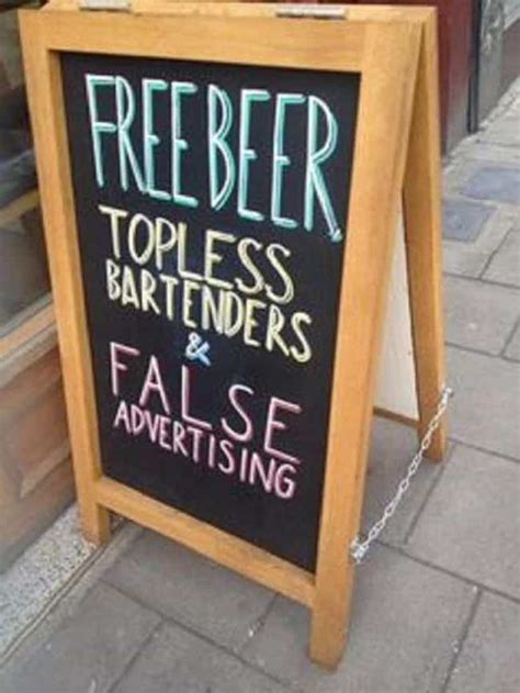 25 Funny Bar Signs Youd Cheers To