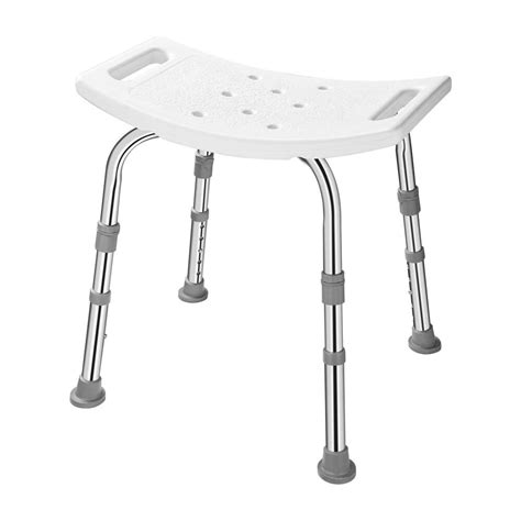 Shower Chair Adjustable Height Bath Shower Tub Bench Chair