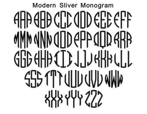 4 Initial Monogram Decal Four Letter Monogram Decal 4 Etsy