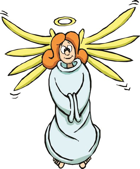 Pictures Of Cartoon Angels Clipart Best