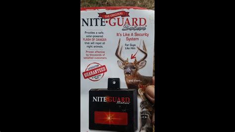 Nite Guard Nocturnal Predator Deterrent Youtube