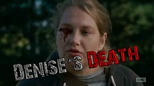 The Walking Dead Denise´s Death | Denise Muere - YouTube