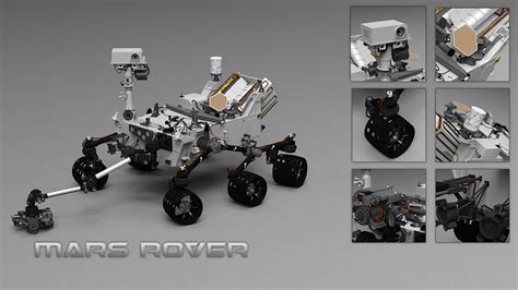Mars Rover Daz 3d