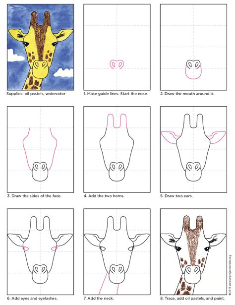 How to draw a clock kawaii step by step. How to Draw a Giraffe · Art Projects for Kids