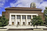 Universität, Michigan, Ann Arbor, Hill Auditorium, Burton Tower ...