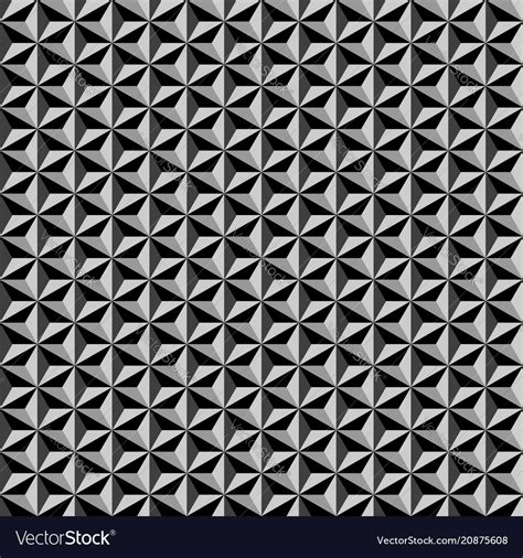Seamless 3d Geometric Pattern Royalty Free Vector Image