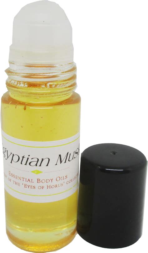 Egyptian Musk Scented Body Oil Fragrance Roll On Gold 1 Oz