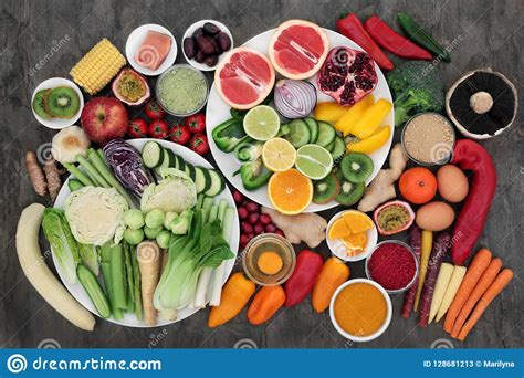 Health Food For Fitness Stock Image Image Of Nutrition 128681213