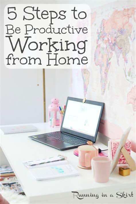 How To Work From Home Effectively Running In A Skirt