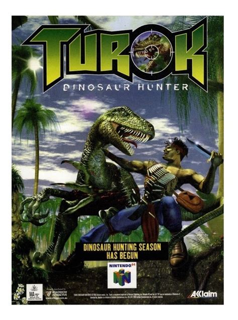 Turok Dinosaur Hunter Nintendo Original Retro Mercado Libre