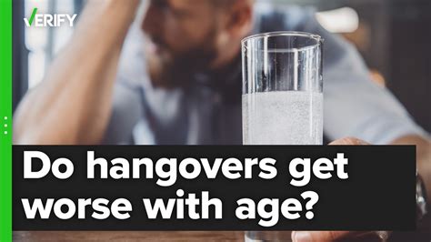 Age And Other Factors Contribute To Hangover Recovery