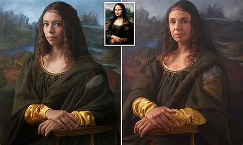 A Work Of Modern Art Mona Lisa Recreated By Her Relatives Breaking