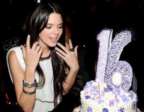 Sixteen Candles From Kendall Jenners Sweet 16 Party E News