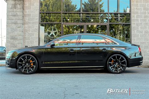 Audi A8l With 22in Lexani Css15 Wheels Exclusively From Butler Tires