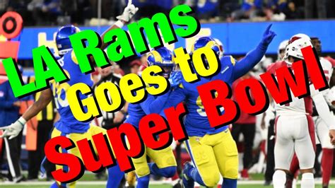 La Rams Goes To Super Bowl Youtube