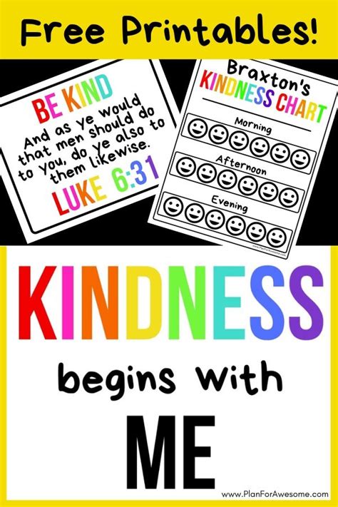 3 Quick Tips To Teach Littles To Be Kind Free Printable Kindness