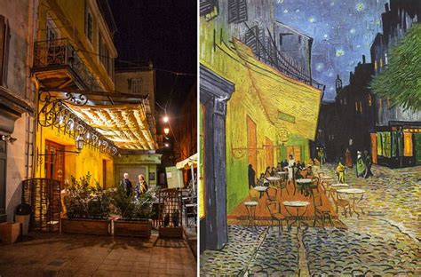 Vincent Van Goghs Cafe Terrace Get Lost In Bright Yellows And Deep