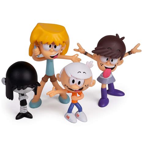 Mua The Loud House Figure 4 Pack Lincoln Lori Lucy Luna Action