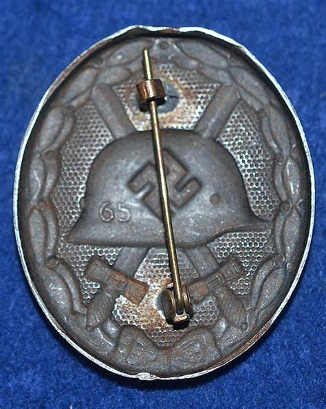 The Old Brigade For Militaria German Ww2 Wound Badge In Black