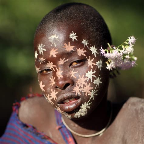 Ethiopian Tribes Suri Girl Dietmar Temps Photography
