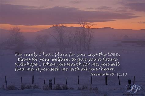 Jeremiah 29 11 13 Course In Miracles Peace Of God Verse