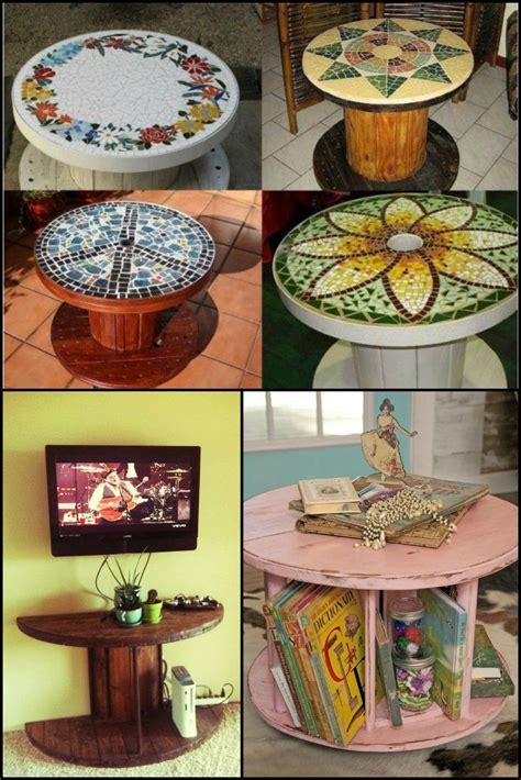 30 Extraordinary Ways To Repurpose Old Wooden Wire Spools Dont Let