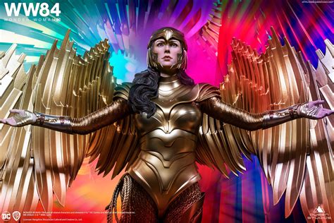 Sinopsis film wonder woman 1984, yang diperankan gal gadot mulai tayang di bioskop cinema xxi. Wonder Woman 1984 - Golden Armor Wonder Woman Statue by ...