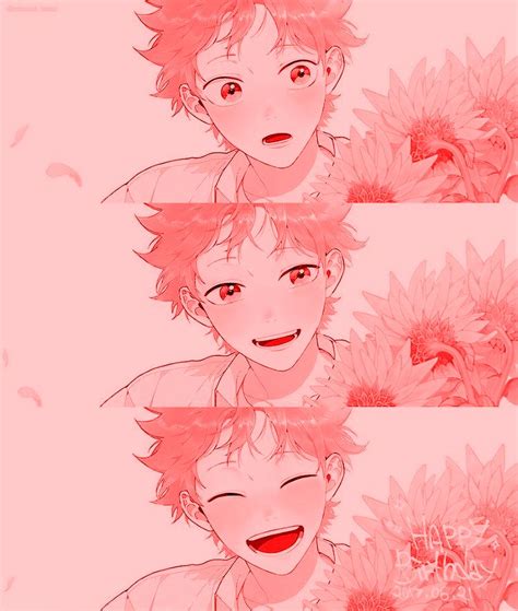 Anime Pink Cute Boy Aesthetic Art Edit By Sofiahalbof