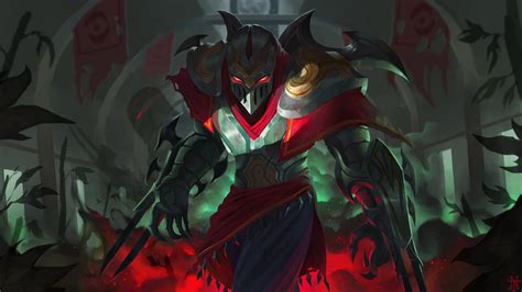 Fanart Zed The Master Of Shadows Rleagueoflegends