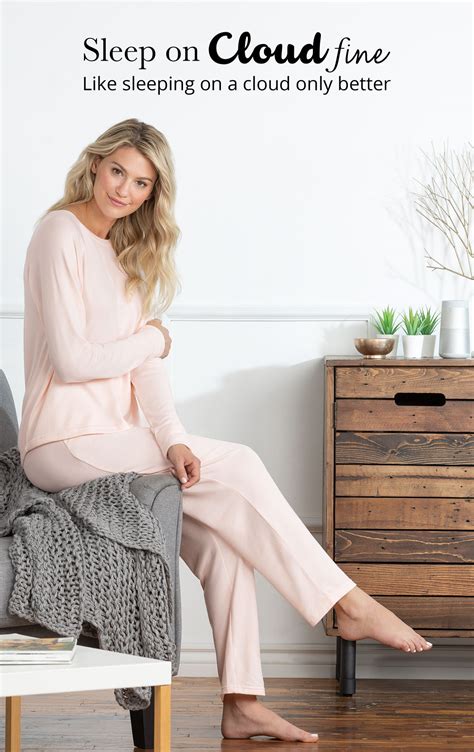 naturally nude knit pajamas light pink in naturally nude pajamas for women pajamas for women