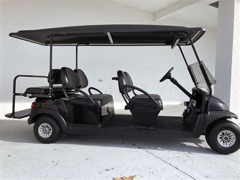 Black Out 6 Passenger Limo Club Car Golf Cart Golf Carts Non Lifted