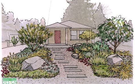 Modern Low Maintenance Front Garden Ideas For Landscape Garden Easy