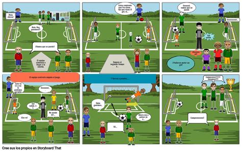 La Historieta De Futbol De Amir Storyboard By Amiramadela