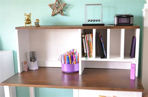 Desk Hutch For File Cubby Base Desk With Drawers Ana White