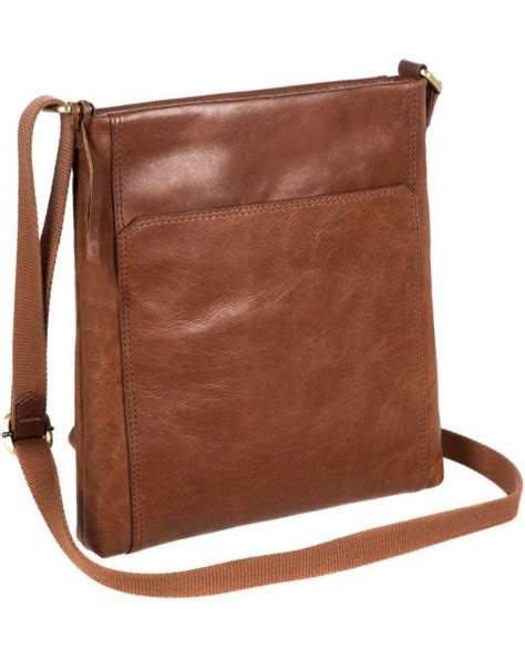 Tan Leather Shoulder Bag Cross Body Bag