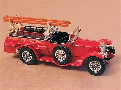 Matchbox Models Of Yesteryear Y Rolls Royce Fire Engine Rolls