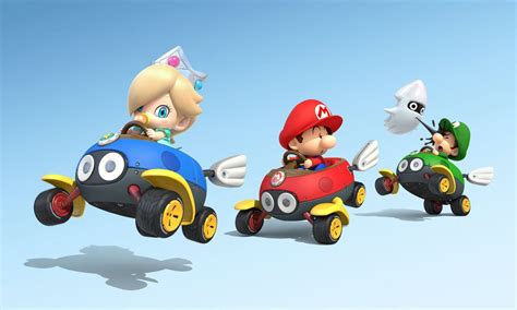 Baby Mario And Friends Baby Rosalina Mario And Luigi In Mario Kart