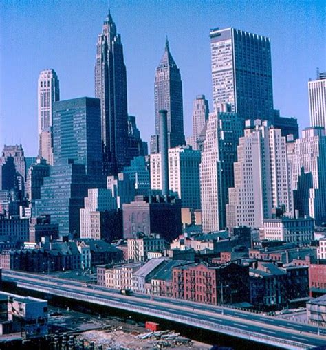 Vintage Everyday Aerial Photographs Of New York In The 1960s Aerial