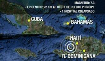 Map of haiti shows roads, major cities, airpors and tourist attractions. Radio Rockultural: Terremoto de 7.3 sacude Haití ...
