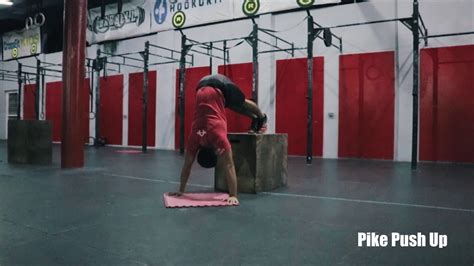 Altum Gymnastics Pike Push Ups Youtube