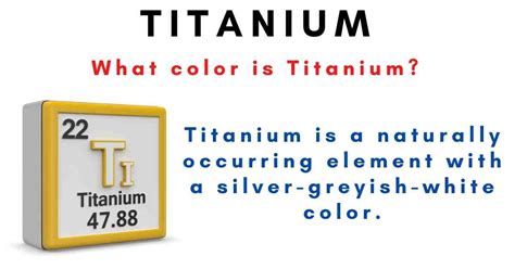What Color Is Titanium Whats Insight