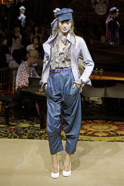 Vivienne Westwood Ready To Wear Fashion Show Collection Spring Summer Presented During