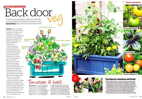 Wooden Garden Planters In Bbc Gardeners World Magazine