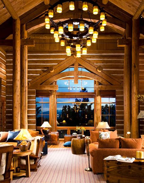 Over The Top 13 Million Montana Log Cabin For Sale Mountain Living